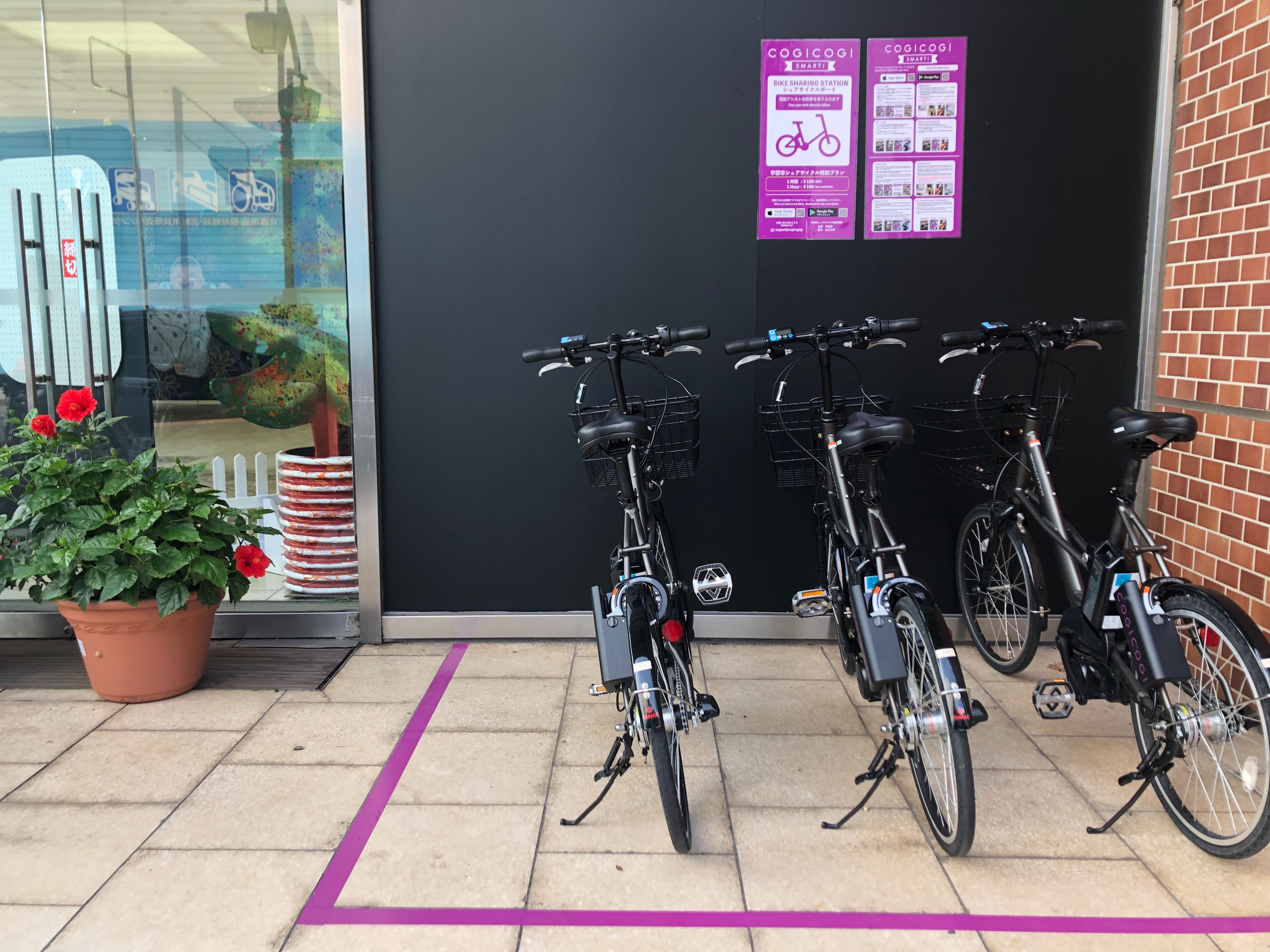 Ube bike rental port